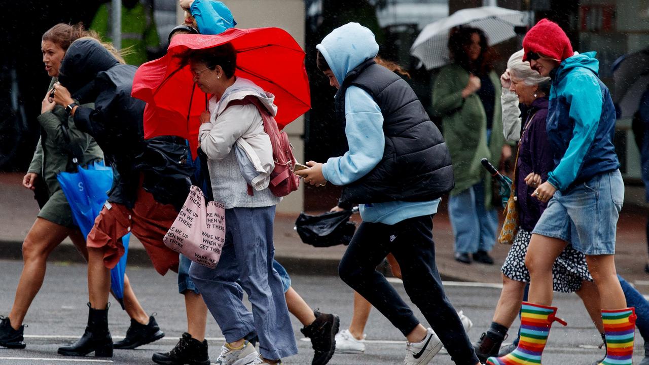 The bureau has warned of destructive wnds and intense rainfall. Picture: NewsWire / Nikki Short