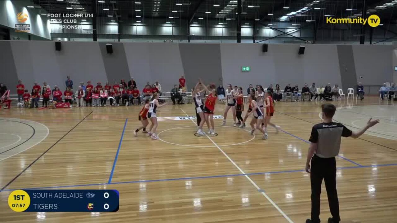 South Adelaide Panthers v Melbourne Tigers (Girls) - 2024 Basketball Australia U14 Club Championships Day 2