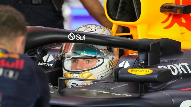 Max Verstappen will start the Qatar Grand Prix from pole position