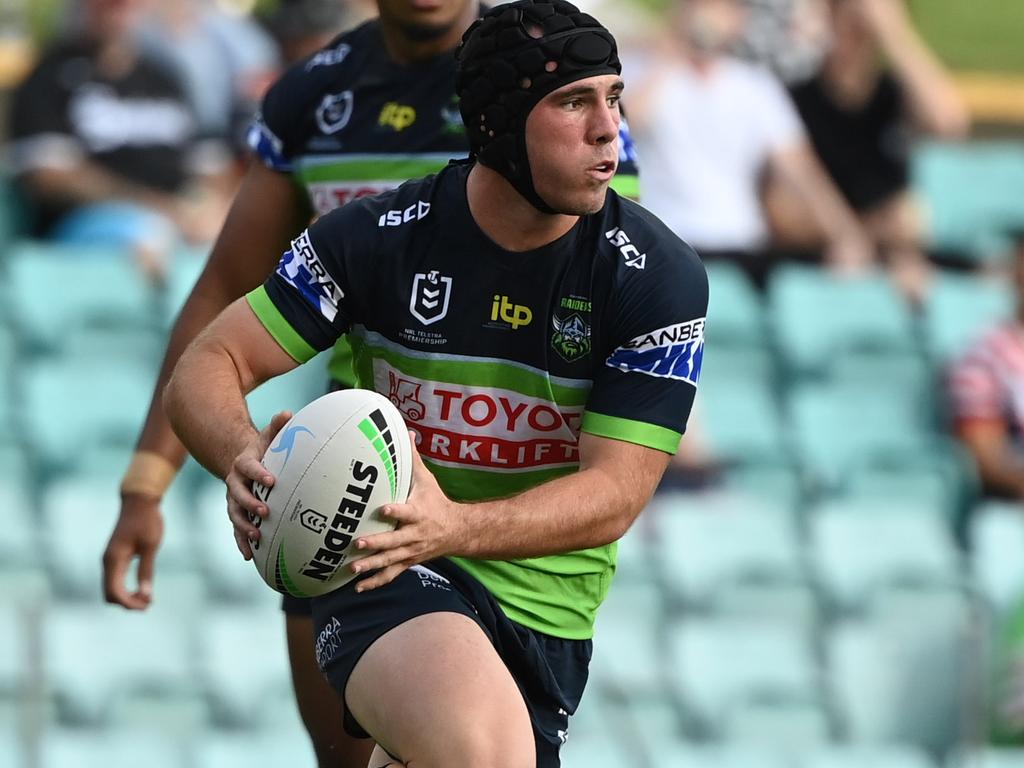 Adrian Trevilyan is on the bench for the Raiders this weekend.