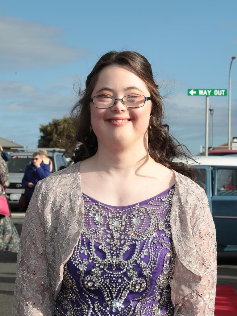 Students step out at the Guilford Young leaver’s dinner at Elwick Racecourse. Picture: Mireille Merlet