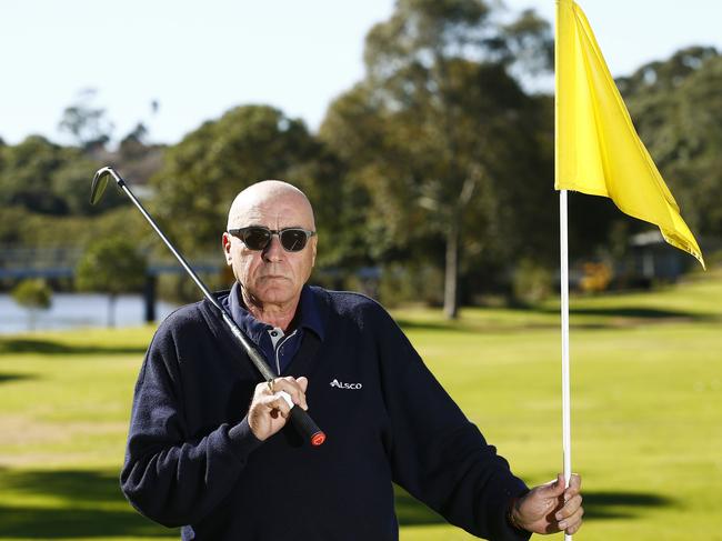 Marrickville Golf club president Eddie Larkiss says the public already uses the club’s green space and that there is no need to carve up the course. Picture: John Appleyard