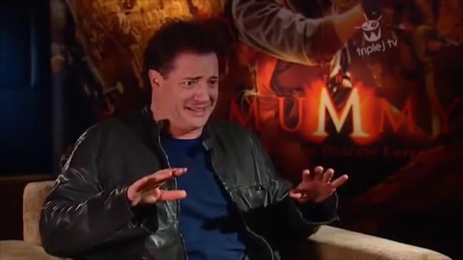 Marc Fennell's awkward moment with Brendan Fraser