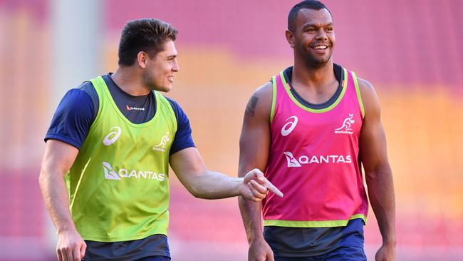 James O'Connor and Kurtley Beale are back together in national colours.