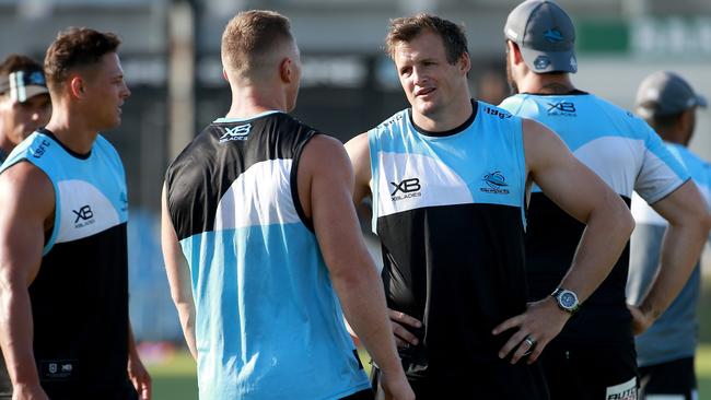 Cronulla Sharks finished with a total of 18,896 SuperCoach points in 2018. Picture: Toby Zerna