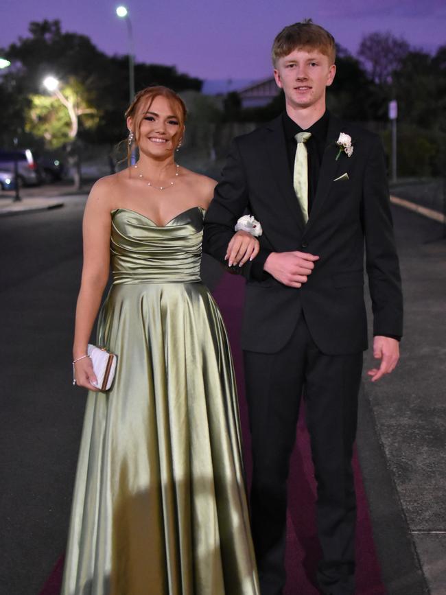 St Mary’s College students Ava McDonnell and Lucas Hedberg.