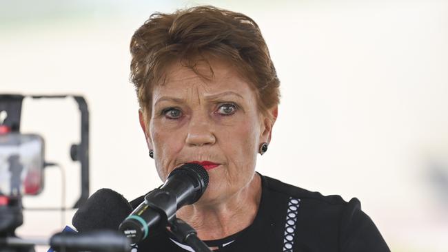 Senator Hanson has claimed that young people aren’t able to live the ‘Australian dream’ of owning a home. Picture: NCA NewsWire / Martin Ollman