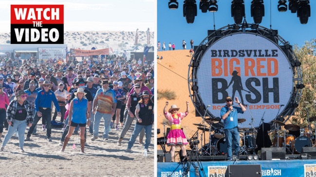 Birdsville Big Red Bash takes over the Simpson Desert