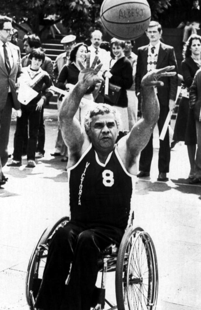 Coombs was the first Indigenous athlete to represent Australia at the Paralympic or Olympic Games. Picture: Michael Potter