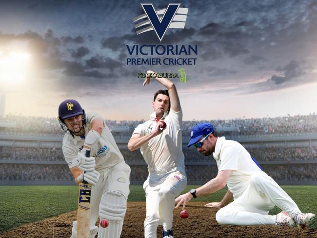 Victorian Premier Cricket Team of the week art.