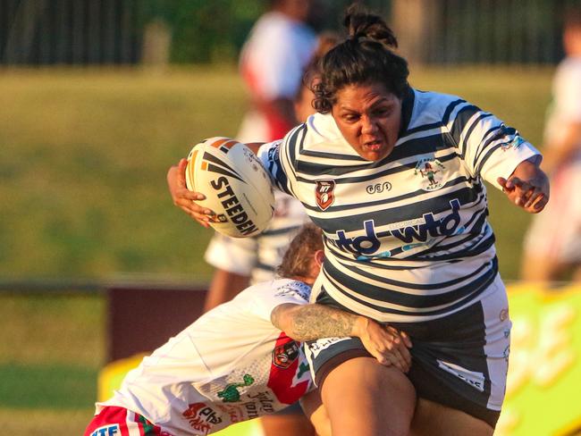 Sistaz still on top despite missing some key personnel against Nightcliff. Picture: Glenn Campbell