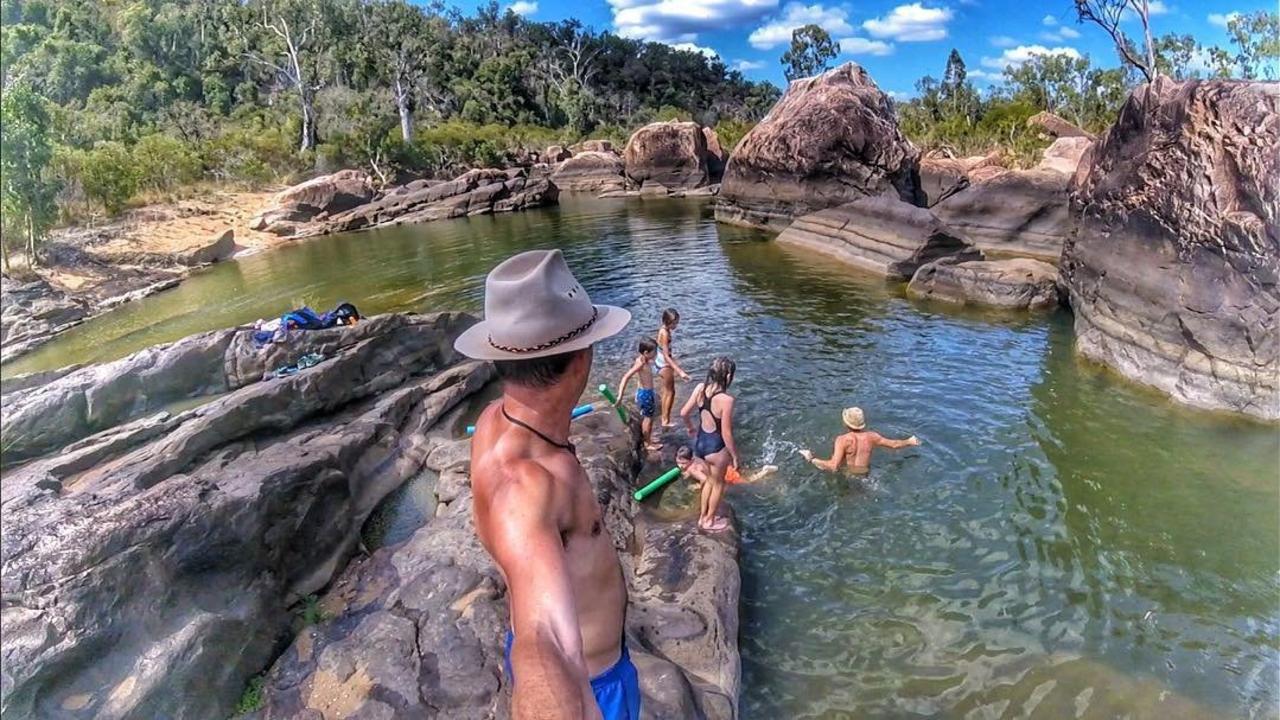 Auburn River National Park. Picture: Instagram user alittlebitfurther