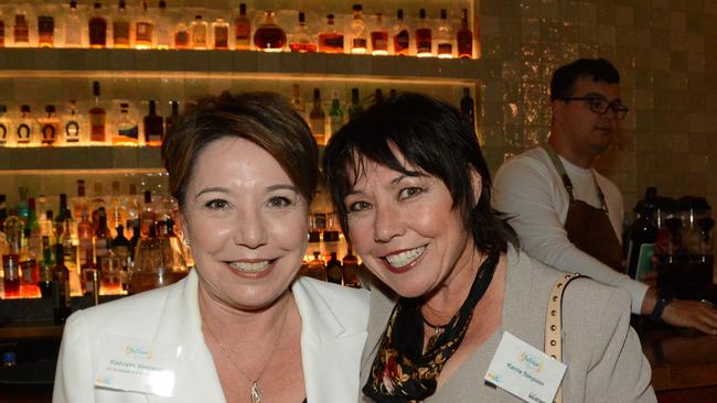Kathleen Simpson and Kerrie Simpson at Gold Coast Australian of the Year presentations at Exhibitionist Bar, HOTA, Bundall. Pic: Regina King