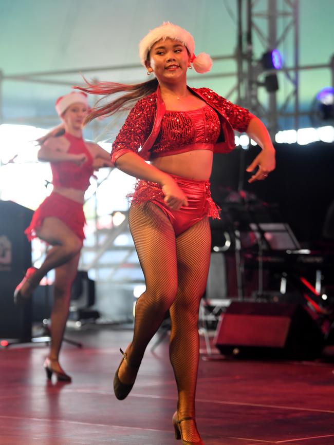 Carols by Candlelight at Riverway 2022. Performer from Croft-Gilchrist School of Dance. Picture: Evan Morgan