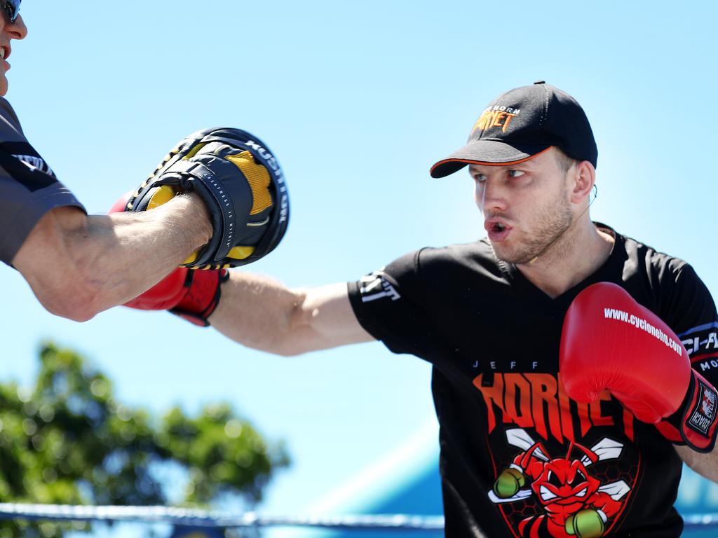 Jeff Horn shows what he’s got.