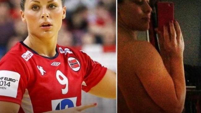 Nude photographs of Nora Mork were circulated by members of Norway's men's squad.