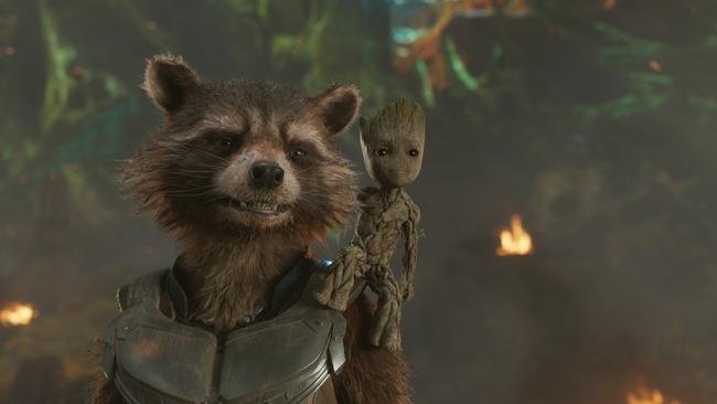 Rocket won’t die but they might kill Groot again, because he comes back so adorable. Picture: Marvel