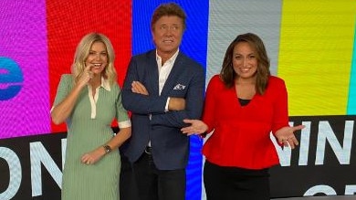 Richard Wilkins tweeted a photo from the studio on Sunday morning.