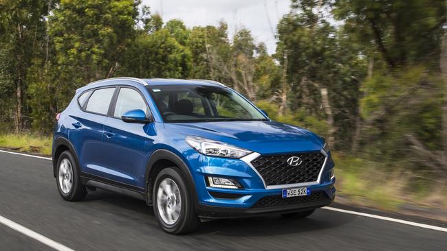 The Hyundai Tucson.