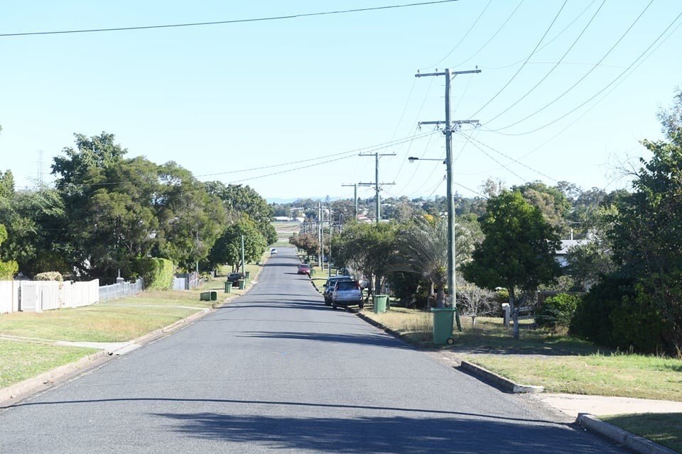 Police established a crime scene at a property on Lindsay St in Bundamba. Picture: Rob Williams