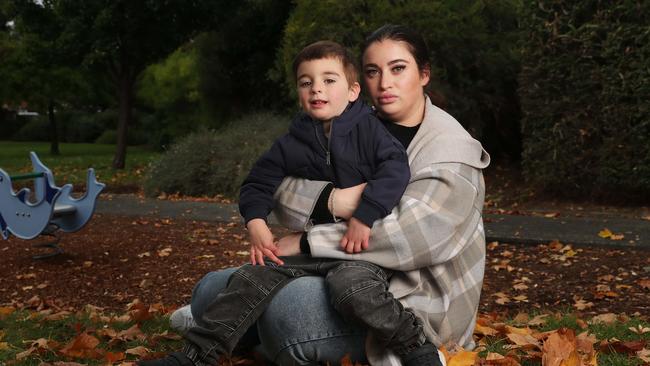 Siobhan Quarry with son, Campbell Quarry, 3. Picture: Nikki Davis-Jones