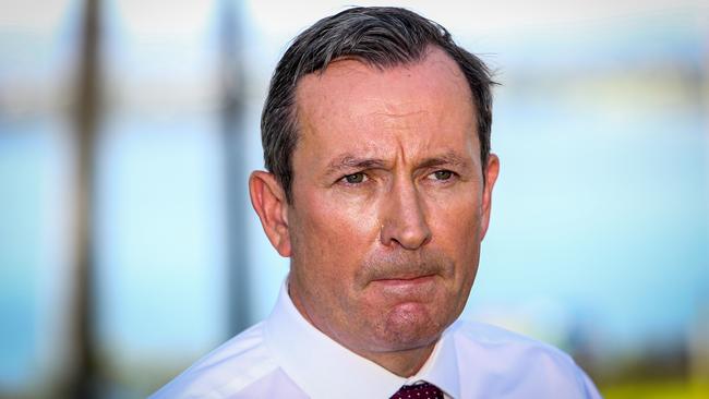 West Australian Premier Mark McGowan. Picture: Colin Murty