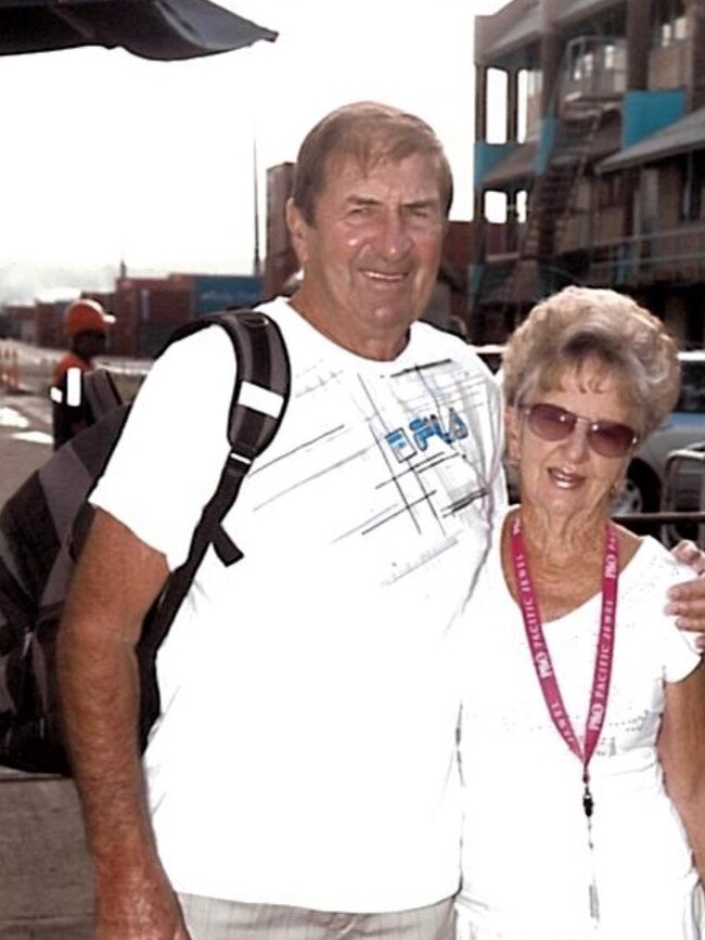 Dennis Gee and his wife Norma.