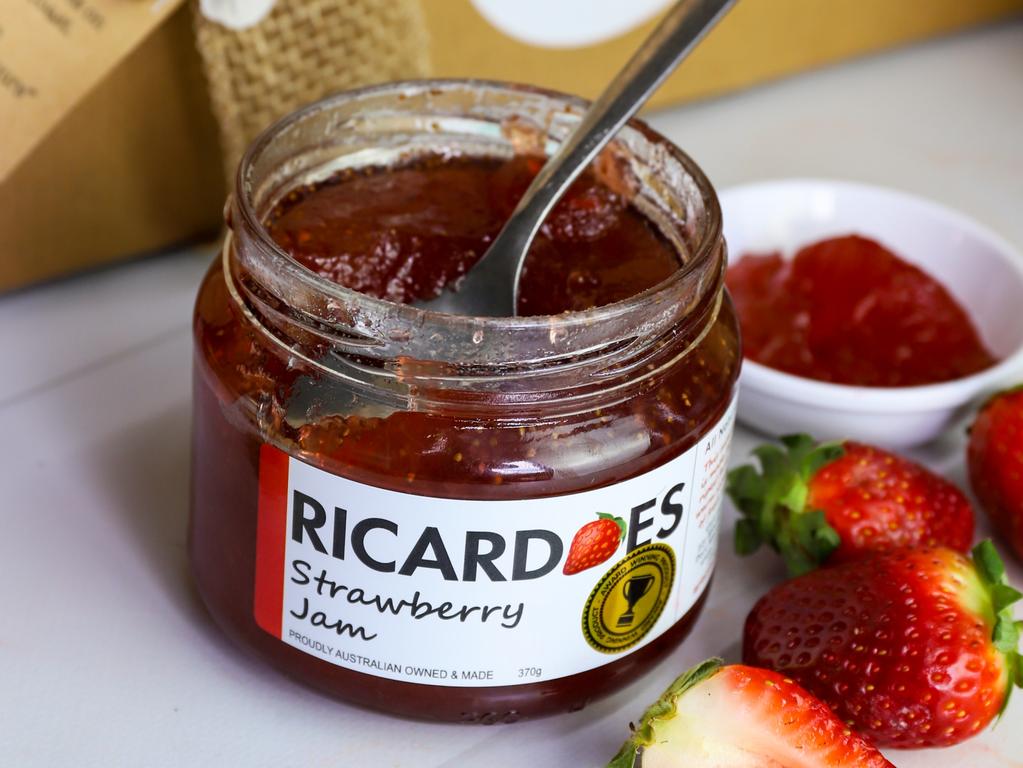 Ricardoes strawberry jam. Picture: Jenifer Jagielski