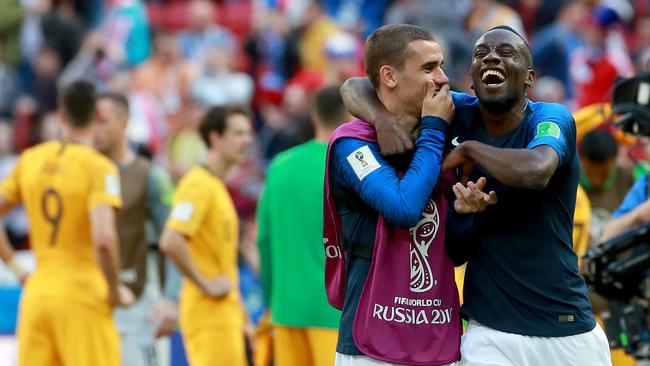 France are happy despite hardly playing well. Picture: Toby Zerna