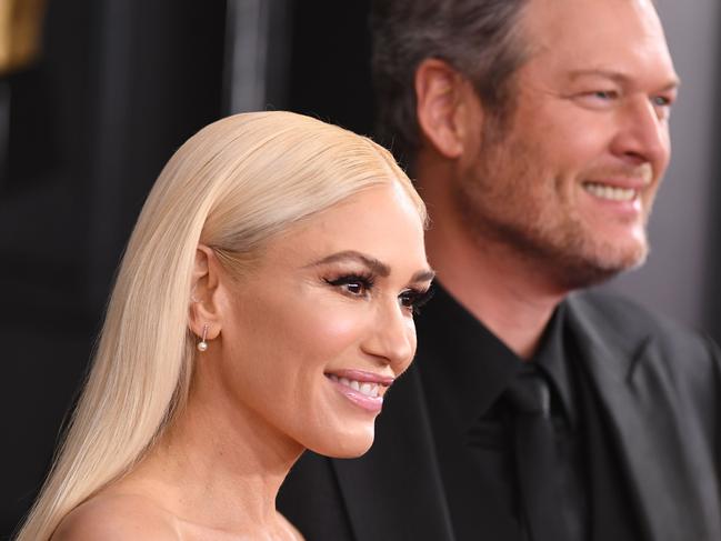 Gwen Stefani and Blake Shelton. Picture: AFP