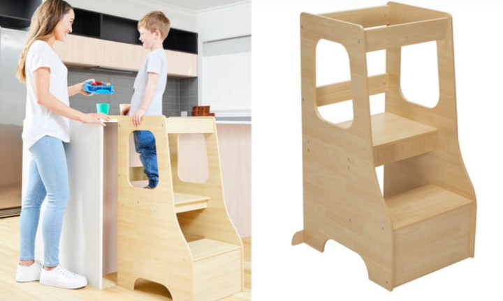 Kmart selling 69 stand up stool for children in the kitchen Kidspot