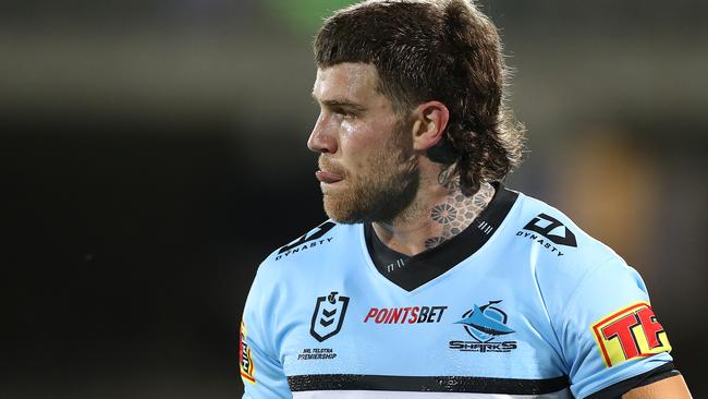 Sharks star Josh Dugan. Picture: Mark Kolbe/Getty Images