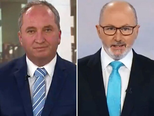 Barnaby Joyce appeared on The Kenny Report on Sky News this afternoon. Picture: Supplied