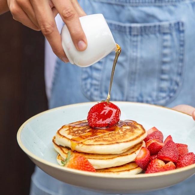 Diggies Cafe at North Wollongong is widely popular for its pancakes.