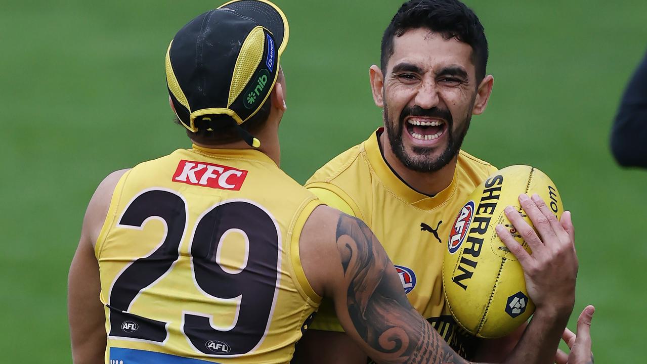 Marlion Pickett has been welcomed back to Punt Road Oval. Picture: Michael Klein