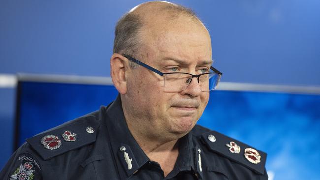 Victoria Police Chief Commissioner Graham Ashton. Picture: AAP