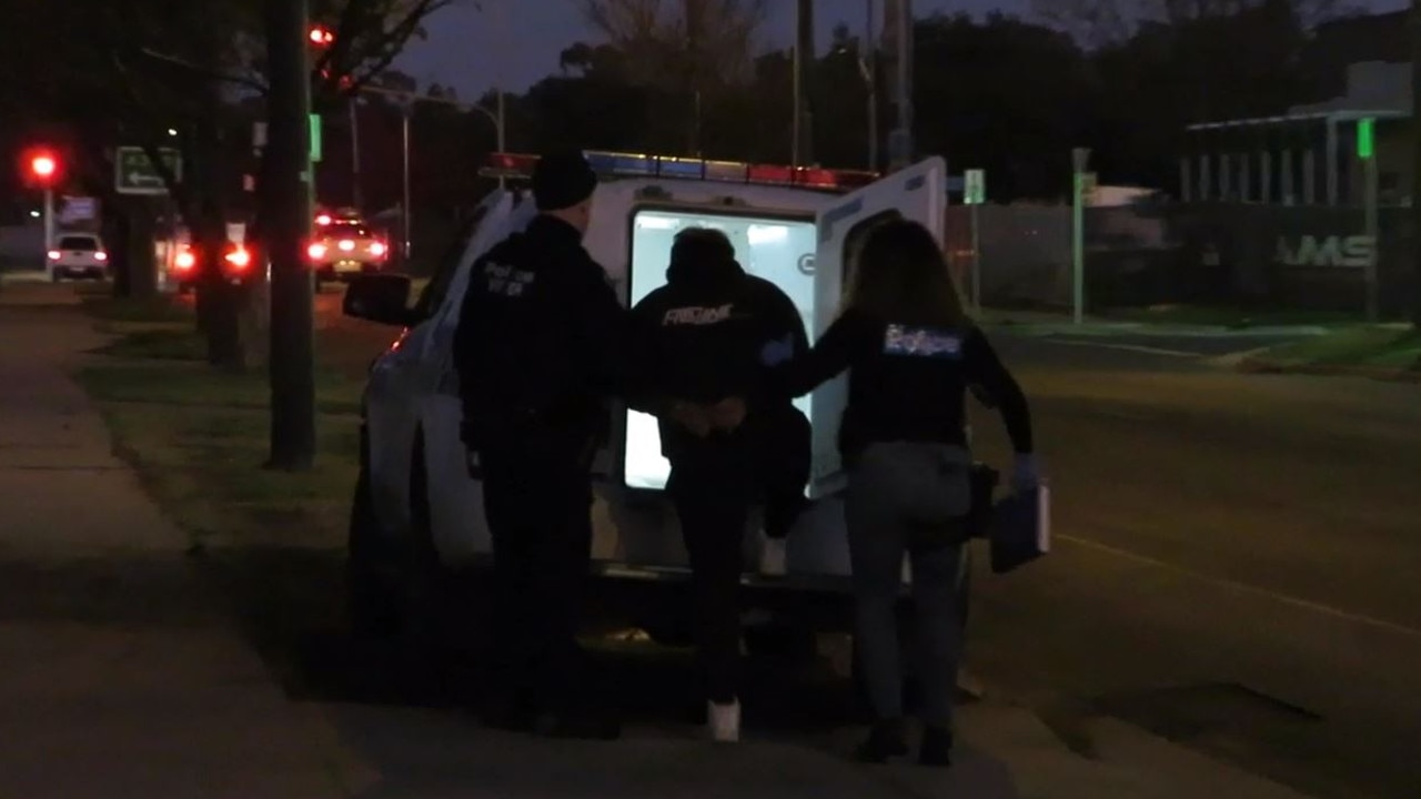 The 25-year-old man who was arrested is suspected of being a Rebels OMCG member. Picture: Victoria Police