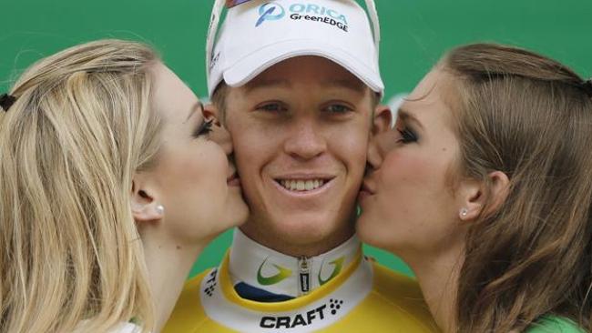 Australia's Cameron Meyer could get used to this if his pre-Tour de France form is anything to go by.