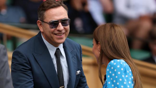 David Walliams and Catherine, Duchess of Cambridge in the Royal Box. Photo by Julian Finney/Getty Images)