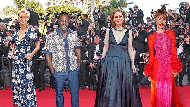 Tilda Swinton, Idris Elba, Julianne Moore and Rebecca Hall at Cannes.