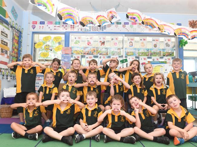 Toogoolawah State School prep class of 2021. PHOTO: Ali Kuchel