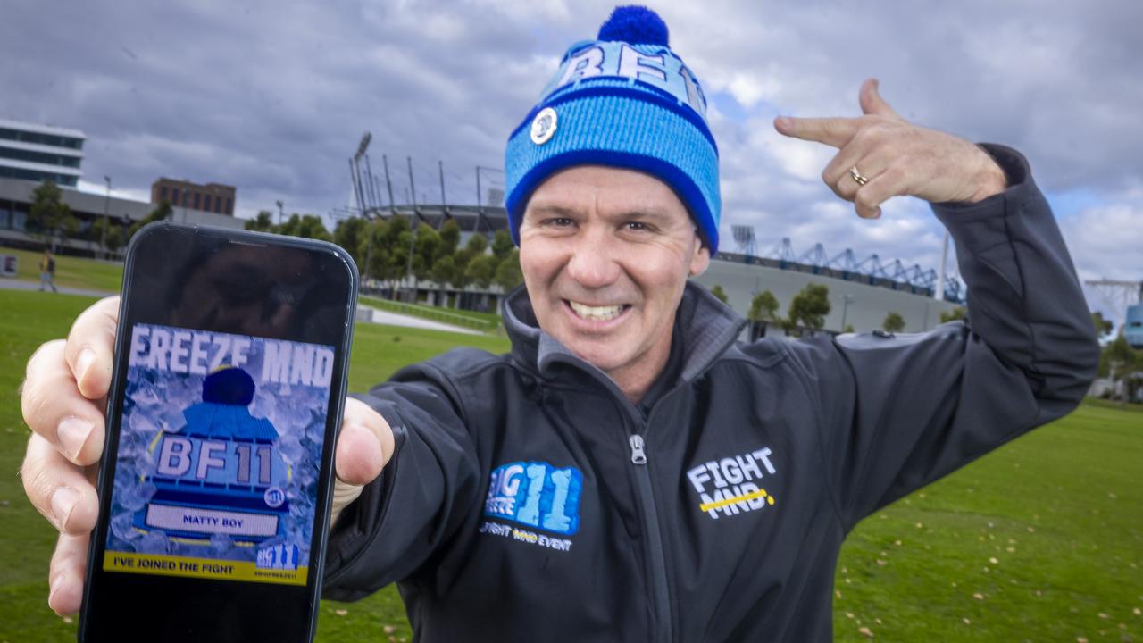 Monday’s Big Freeze at the MCG, when celebrities plunge into an ice bath to raise money for motor neurone disease research and support for Australians living with the disease, is Tilley’s first time at the helm of the event. Picture: Wayne Taylor