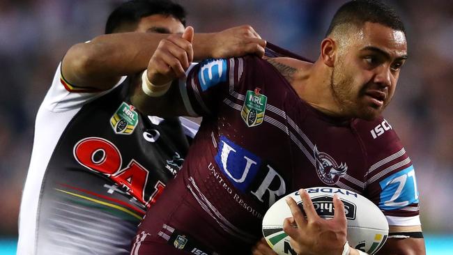 The Sea Eagles centre isn’t backing down. (Photo by Cameron Spencer/Getty Images)