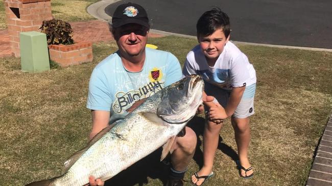 Wayne Smith (left), who shot dead his son Noah (right) last week in Yamba, had his guns taken off him by NSW Police in 2021 before his licence was reinstated last December.