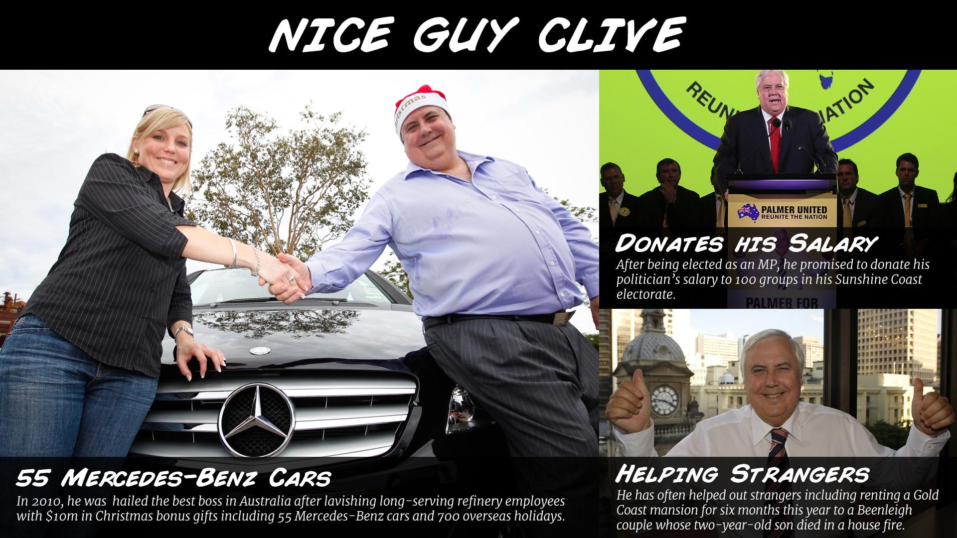 Clive Palmer feature: nice guy