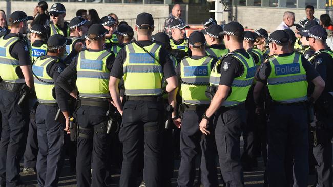 An additional 788 police officers will be deployed across the state over the next year from May. Picture: Tony Gough