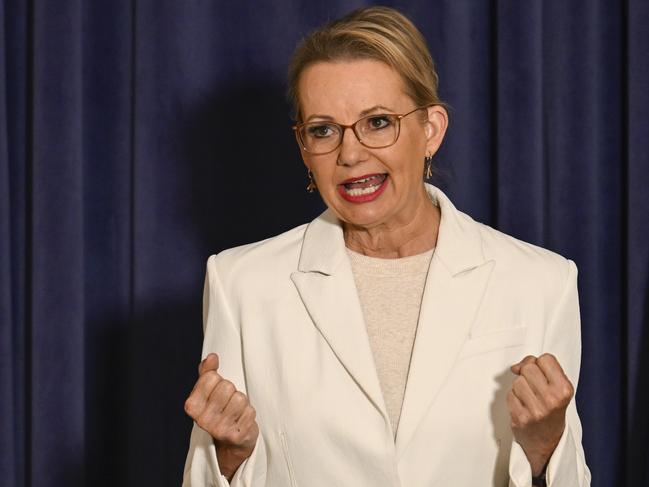 Opposition Leader Sussan Ley’s inexperience making the big calls showed last week. Picture: NewsWire/Martin Ollman
