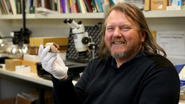 Archaeologist Giles Hamm. Picture: Kelly Barnes/The Australian