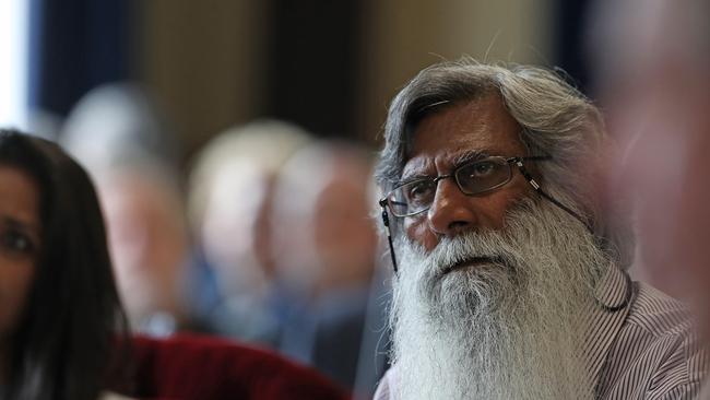 Councilor Mike Dutta at an open Hobart City Council meeting. Picture: LUKE BOWDEN