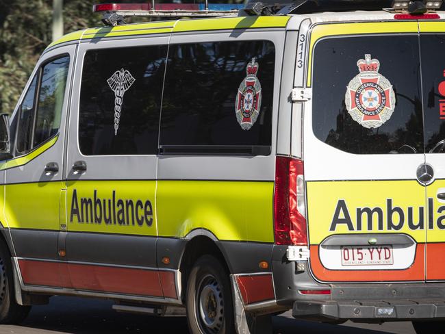 Generic ambulance, QAS, Queensland Ambulance Service, emergency services, Thursday, August 29, 2024. Picture: Kevin Farmer